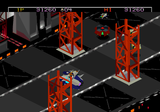 Zaxxon's Motherbase 2000 screenshot 5 for Sega 32X